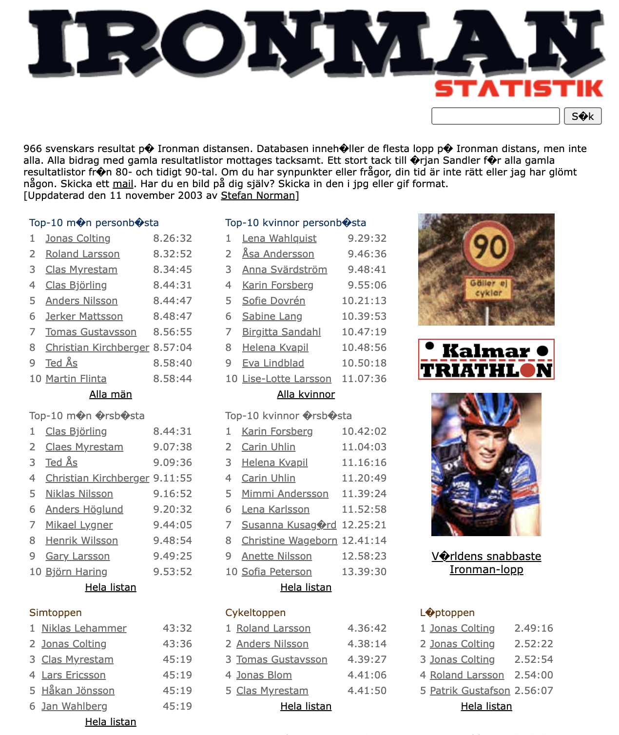 Skärmdump från 2002